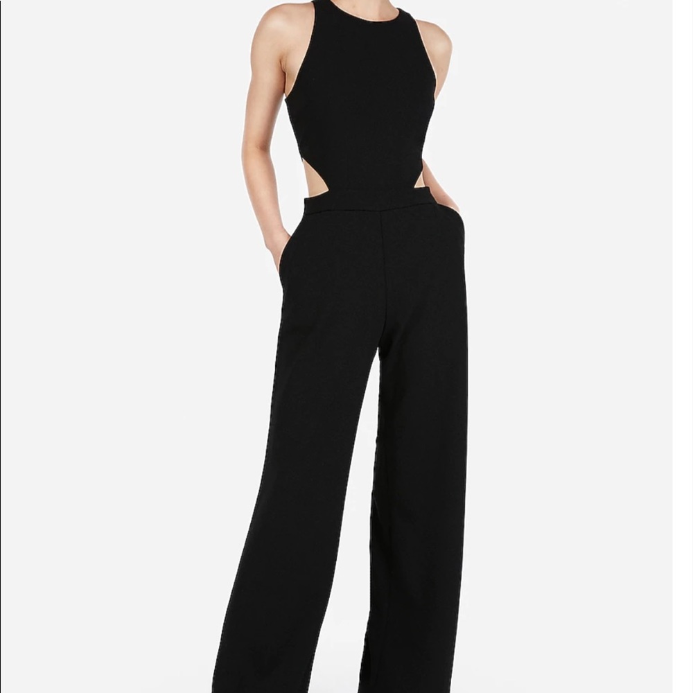 Express Cut-Out Side Jumpsuit
